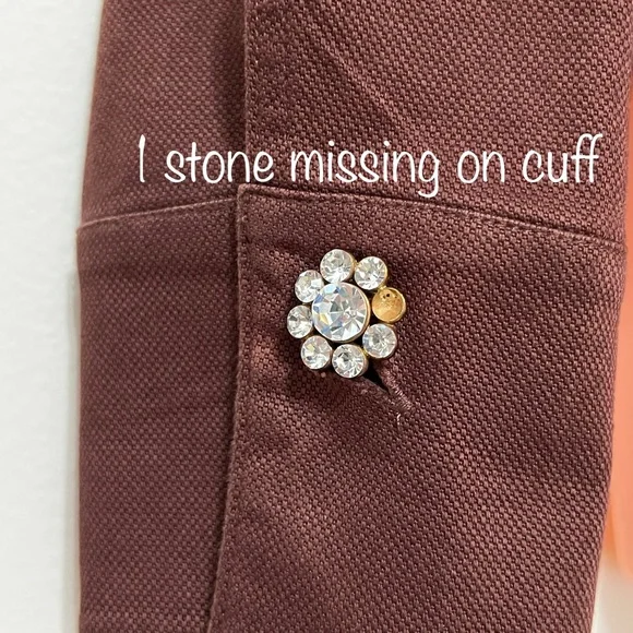 F. L. Malik Choc Brown Denim Jacket - Picture 5 of 11